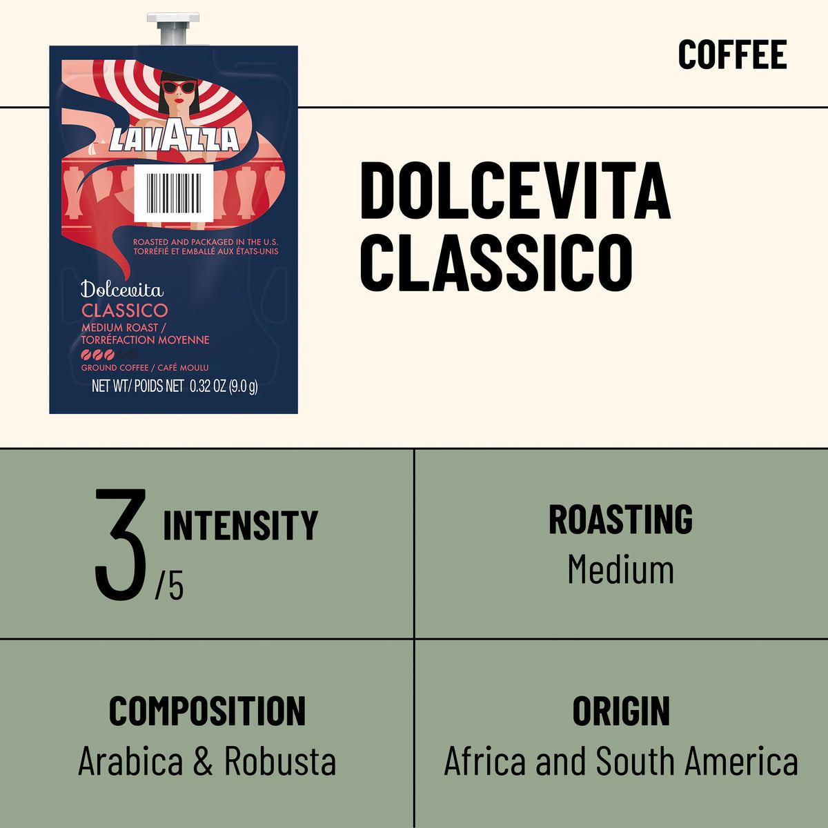 Lavazza Dolcevita Classico Coffee